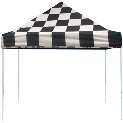 10X10 Pro Series Pop-Up Canopy – Checkered Flag