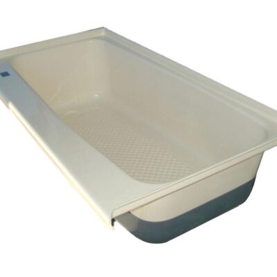 RV Bath TUB Left Hand Drain TU600LH – Polar White