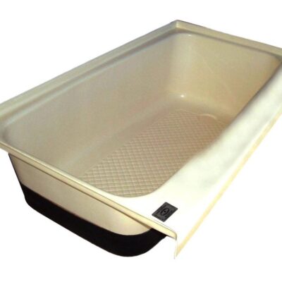 RV Bath TUB Right Hand Drain TU700RH – Colonial White