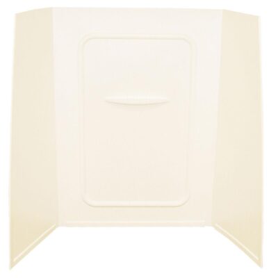 Lippert Bathtub Wall Surround, 24″ x 40″ x 58″, Parchment