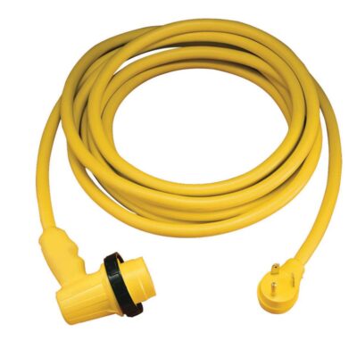 Marinco ParkPower Right-Angle 30′ RV Cordset, 125V, 30A