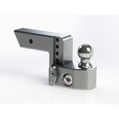 Adjustable Ball Mount, 4" Drop 2.5" Shaft