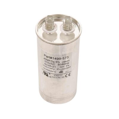 Capacitor, Fan/Run (45 Mfd, 370 VAC, 50-60 Hz)