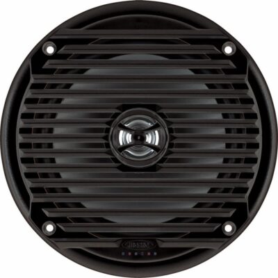 Jensen 6.5″ Coaxial Waterproof RV Outdoor Speakers 2-Pack, Black