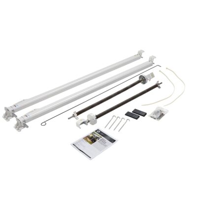 Solera Classic Universal RV Awning Arms and Hardware Kit, 63″-68″ Short, White