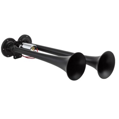 Dual Truck Air Horn, Black