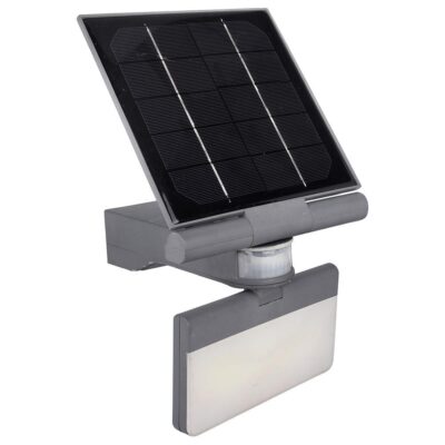 100 LED Motion Activated Solar Spotlight, 600 Lumens