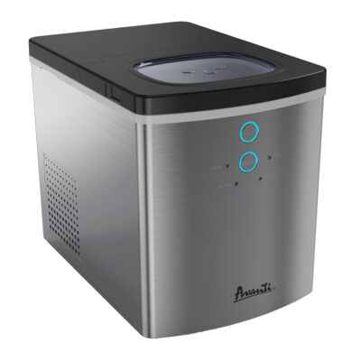 Avanti Portable Countertop Ice Maker, Stainless Steel