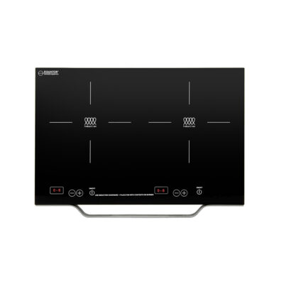 Equator PIC 200N Portable Dual Burner Induction Cooktop with Handle