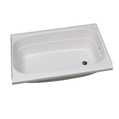 Replacement ABS Bath Tub, 24” x 38”, White with Right Drain