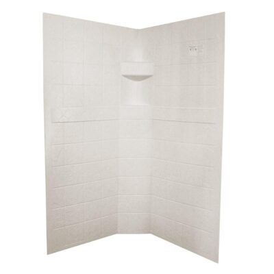 ABS Neo Shower Walls, 32” x 32” x 67”, Parchment