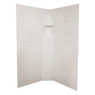 ABS Neo Shower Walls, 36” x 36” x 67”, Parchment