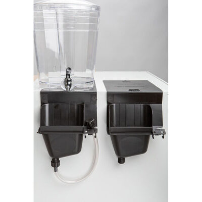 Catch-n-Store Drip Catcher, Black, Pair