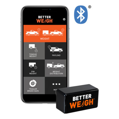 CURT BetterWeigh Mobile Towing Scale with TowSense Technology