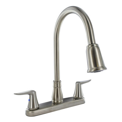 Valterra Phoenix 2-Handle Pull-Down Kitchen Faucet, Brushed Nickel