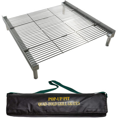 Quad-Fold Grill Grates