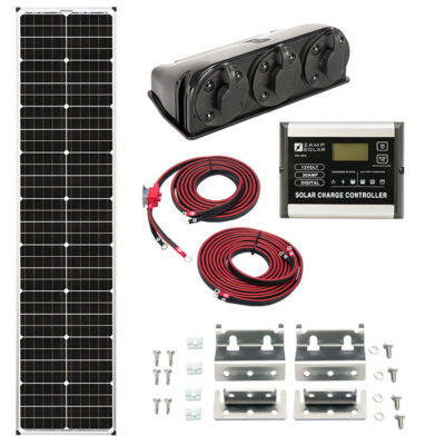 Zamp Solar 90-Watt Long Roof Mount Kit