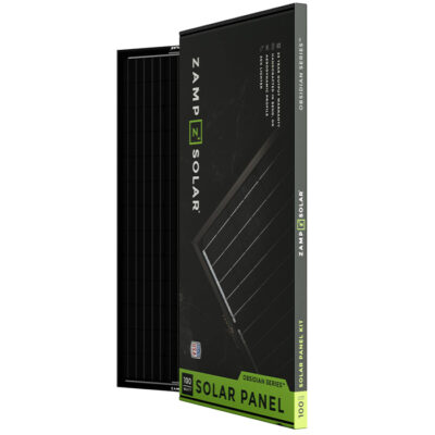 Zamp Solar Obsidian 100-Watt Solar Panel Kit