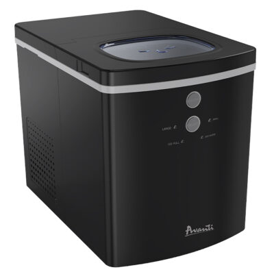 Avanti Portable Countertop Ice Maker, Black