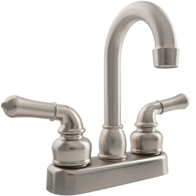 Dura Faucet Classical RV Bar Faucet, Brushed Satin Nickel