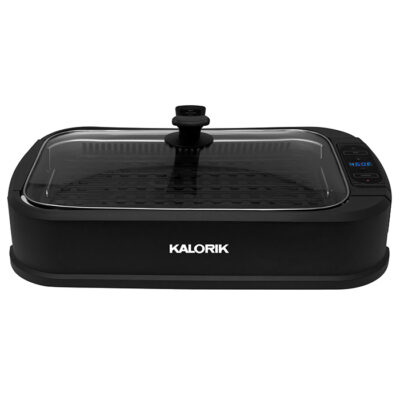 Kalorik Indoor Smokeless Grill, Black