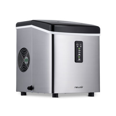 NewAir Countertop Ice Maker, Stainless Steel, 28 lbs. per Day