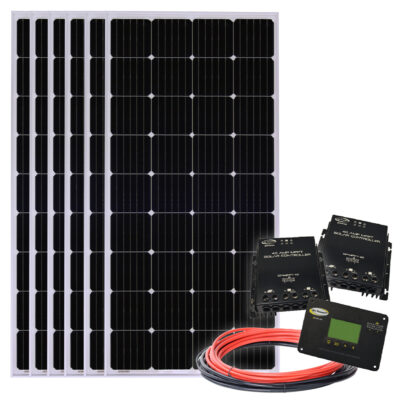 Go Power! 1200-Watt Solar AE-6 All-Electric Kit