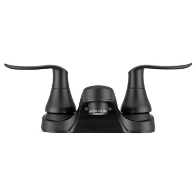 Dura Faucet RV Lavatory Faucet, Matte Black, DF-PL700LH-MB