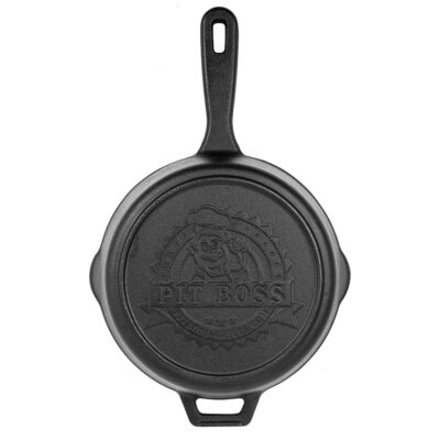 Pit Boss 12″ Cast Iron Deep Skillet with Lid