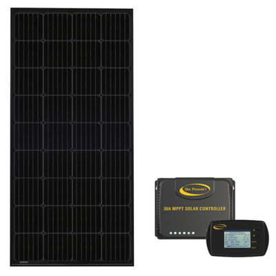 Go Power! Rigid Eclipse 190W + 30A MPPT Controller Solar Kit