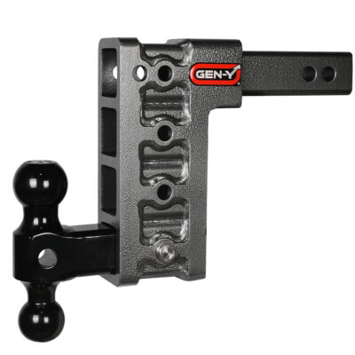 Gen-Y Hitch Mega-Duty 7.5″ Drop Hitch and Versa-Ball, 10,000-lb., 2″ Shank