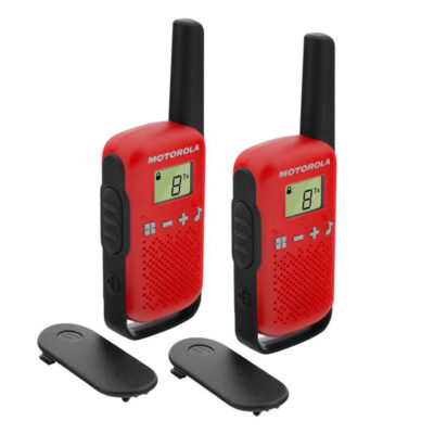 Motorola Solutions TALKABOUT T110 Two-Way Radio Dual-Pack, 15-Mile