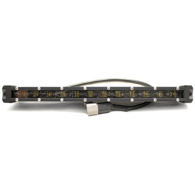 14 Inch 5w LoPro Ultra Slim LED Light Bar with Amber Marker Running Light Function 60w