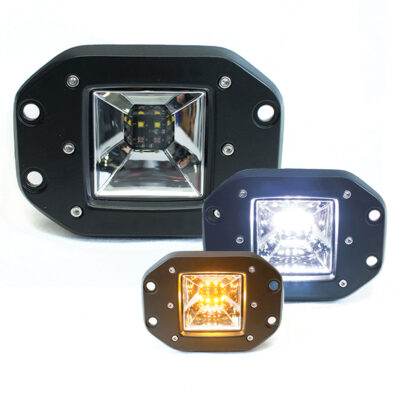 Race Sport Lighting 2-Function LED Flush-Mount Forward Light