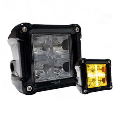 Race Sport Lighting 3″ x 3″ Halo Cube-Style LED Spotlight