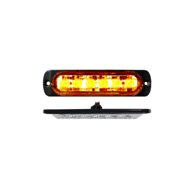 Race Sport Lighting 6-LED Ultra Slim Marker Strobe Light, Amber