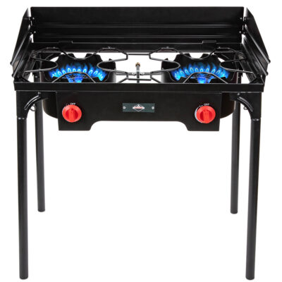 Outdoor Dual-Burner Stove