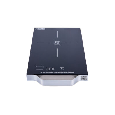 Equator PIC 100 Portable 11″ Single-Burner Induction Cooktop with Handle, Black