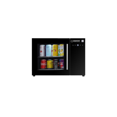 Equator 1.4 cu. ft. 46-Can Beverage Refrigerator, Black