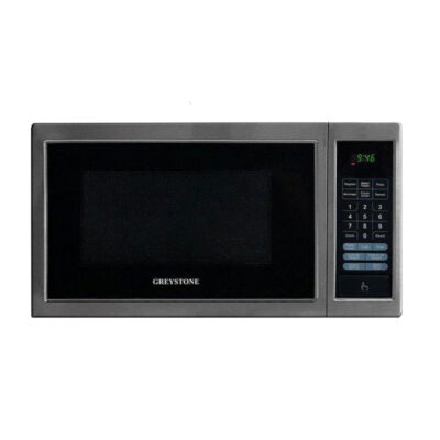 Greystone 0.9 Cubic Foot Built-in Microwave, Black