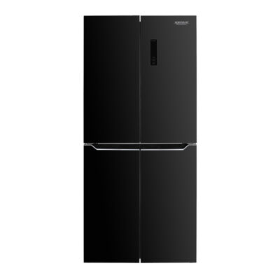 CONTOURE Deluxe 15.5 cu. ft. Frost-Free Refrigerator, 4-Door, Black – Camping World Exclusive!