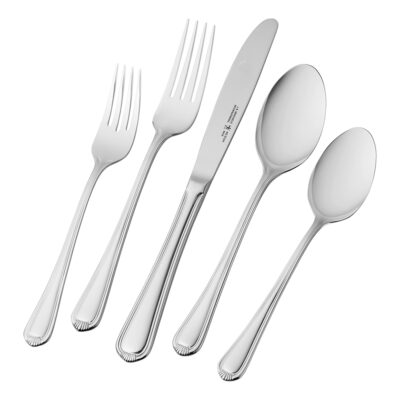 Henckels Alcea 20-Piece 18/10 Stainless Steel Flatware Set