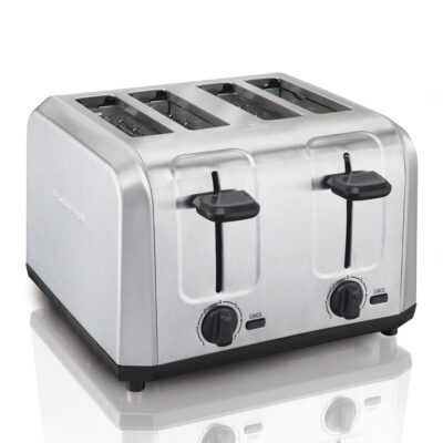 Hamilton Beach Brushed Stainless Steel 4-Slice Toaster