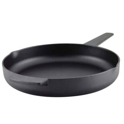 KitchenAid 12″ Pre-Seasoned Cast Iron Frying Pan