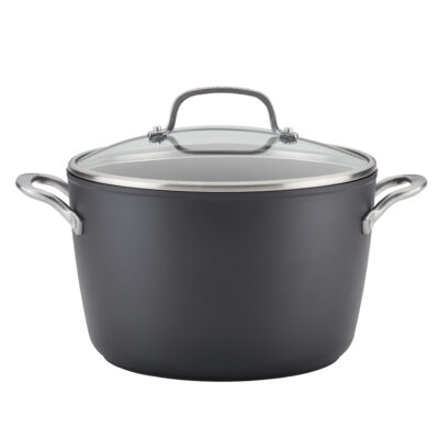 KitchenAid 8qt Hard-Anodized Induction Stockpot w/ Lid