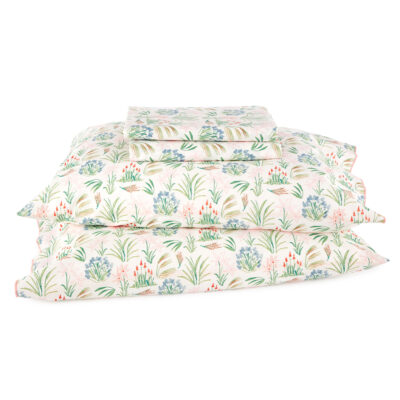 Waverly Botanical White Sheet Set