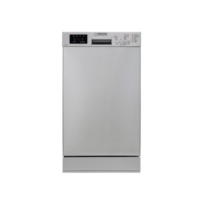 Equator 18″ Built-In Dishwasher, 10 Place Settings, Sanitize, 8 Wash Cycles, Stainless