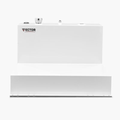 Vector 4463 Pro Series 66-Gallon L-Shaped Diesel Transfer Tank, White