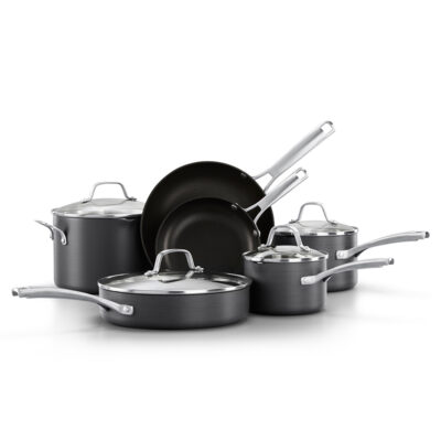 Calphalon Classic Hard-Anodized Nonstick 10-Piece Cookware Set