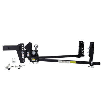 Weigh Safe True Tow Middleweight Weight Distribution Hitch with Lock Set, 6″ Drop, 2″ Shaft, 8,500 lbs.